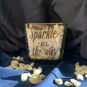 Sparkle All The Way Candle Holder